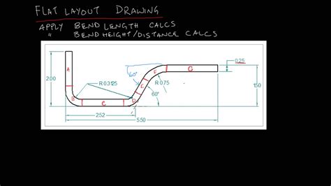 sheet metal flat pattern layout calculator|flat pattern layout calculator.